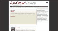Desktop Screenshot of andrewnance.net