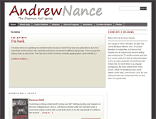 Tablet Screenshot of andrewnance.net